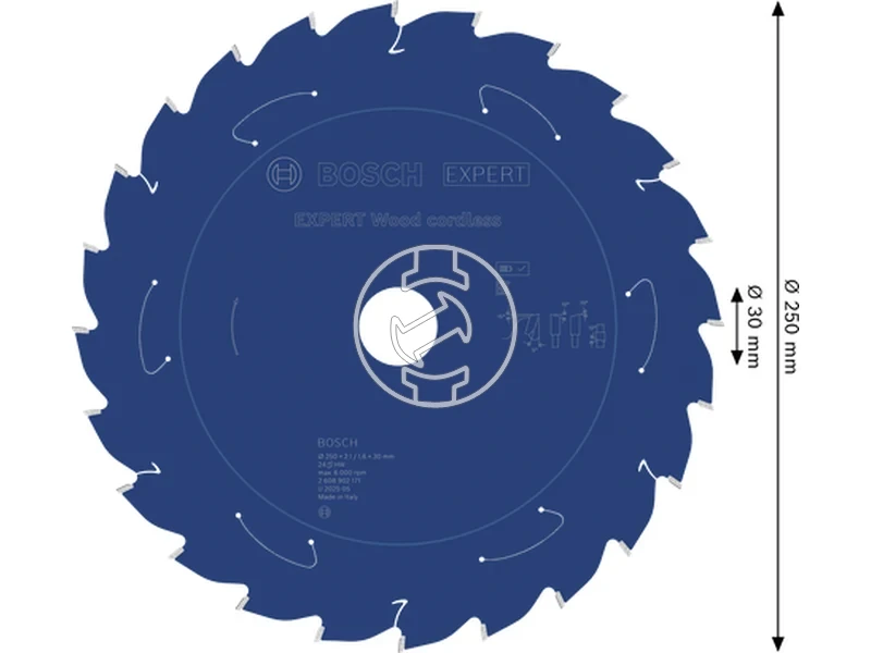 Kép: Expert for Wood korfureszlap akkumulatoros gervagofureszekhez.webp