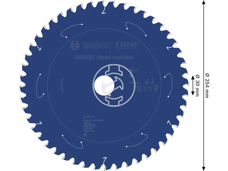 Kép: Expert for Wood korfureszlap akkumulatoros gervagofureszekhez.webp