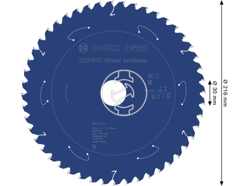 Kép: Expert for Wood korfureszlap akkumulatoros gervagofureszekhez.webp