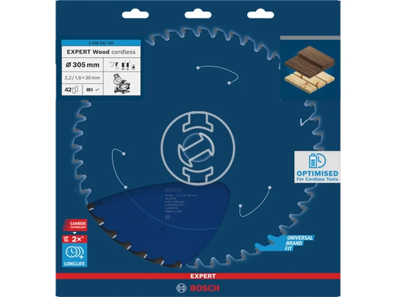 Kép: Expert for Wood korfureszlap akkumulatoros gervagofureszekhez.webp