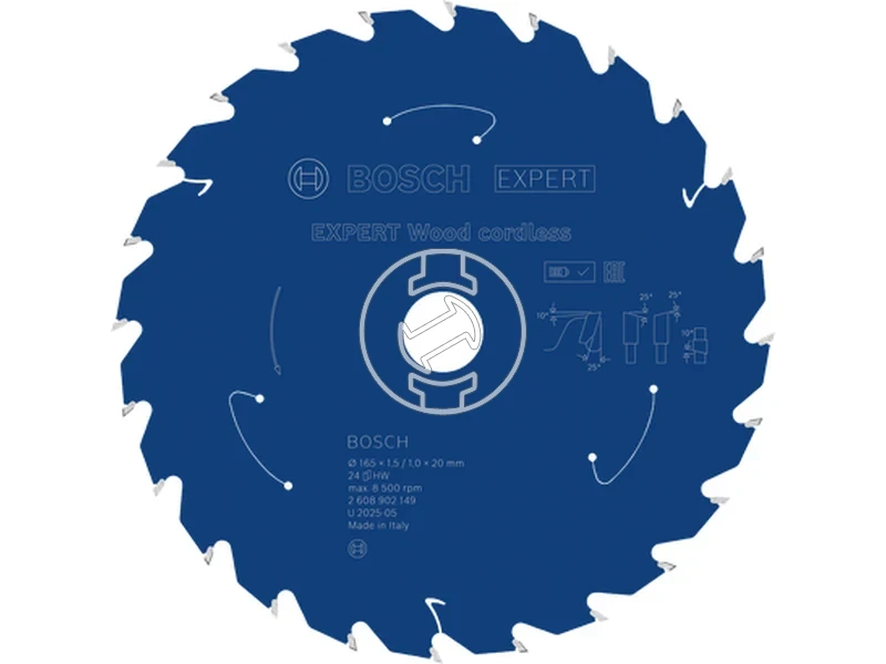 Kép: Expert for Wood korfureszlap akkumulatoros korfureszekhez.webp