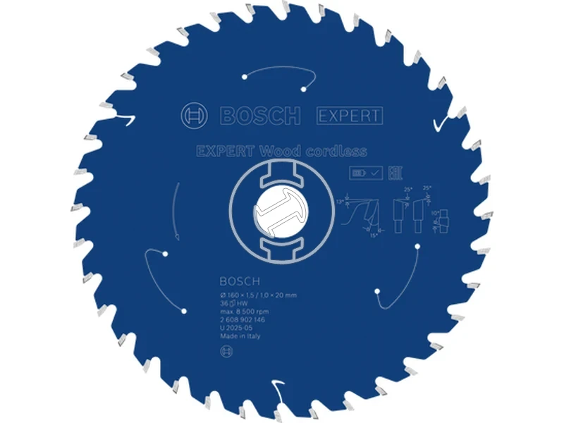 Kép: Expert for Wood korfureszlap akkumulatoros korfureszekhez.webp