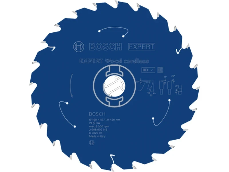 Kép: Expert for Wood korfureszlap akkumulatoros korfureszekhez.webp