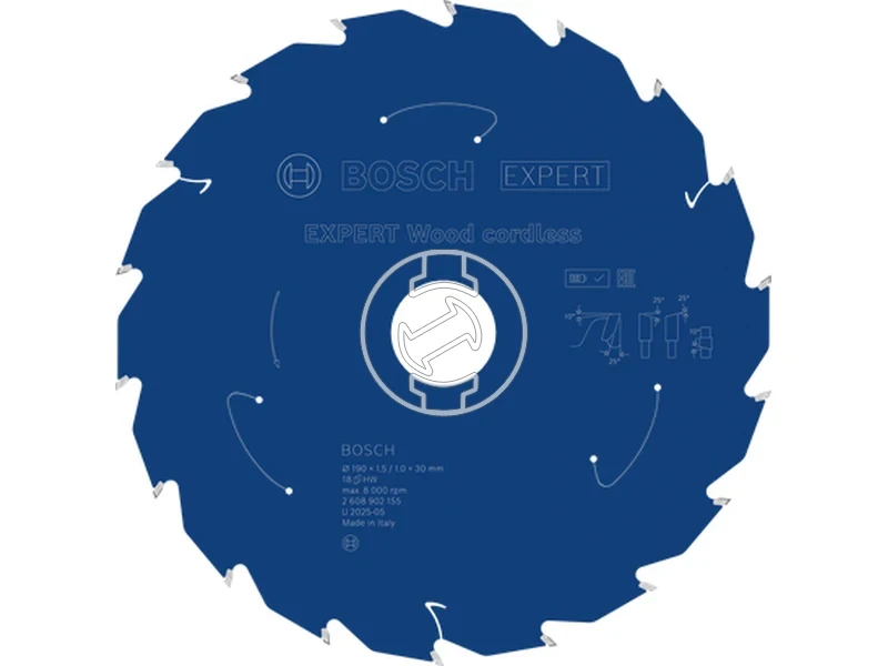 Kép: Expert for Wood korfureszlap akkumulatoros korfureszekhez.webp