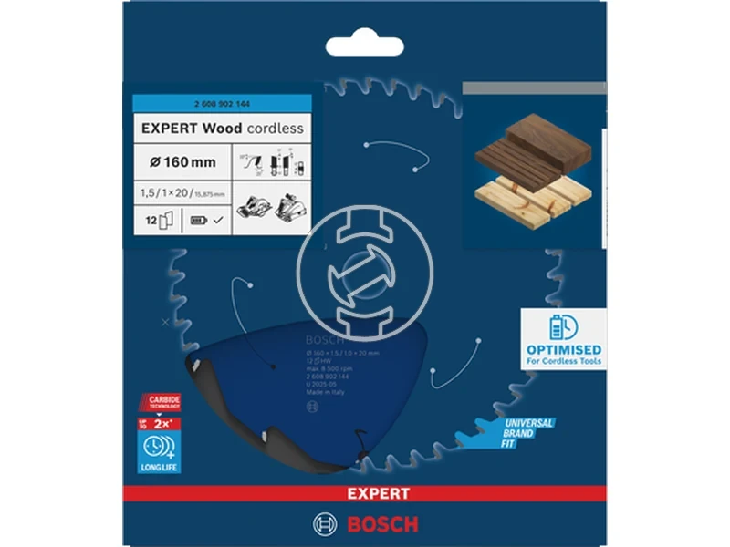 Kép: Expert for Wood korfureszlap akkumulatoros korfureszekhez.webp