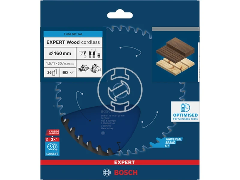 Kép: Expert for Wood korfureszlap akkumulatoros korfureszekhez.webp