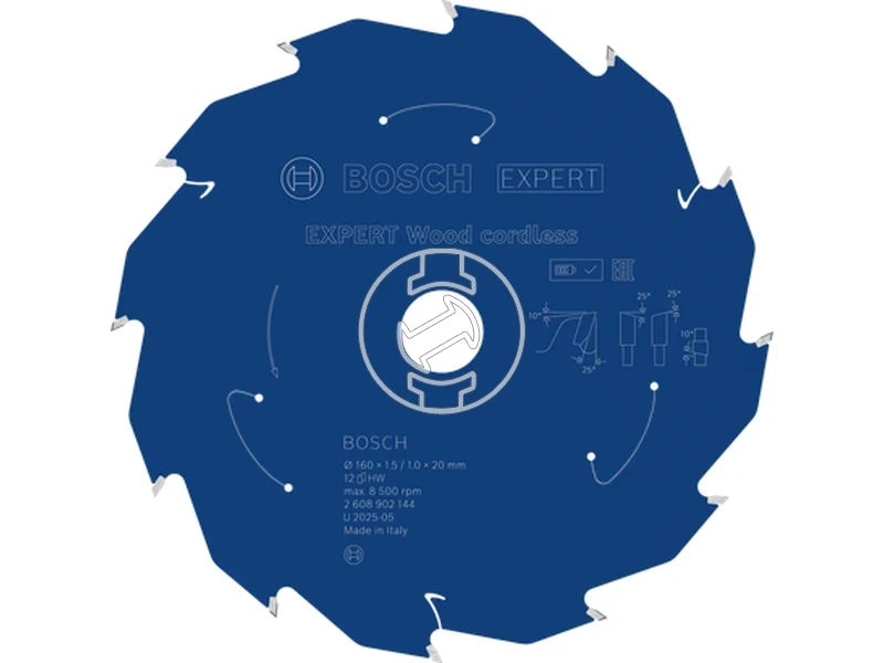 Kép: Expert for Wood korfureszlap akkumulatoros korfureszekhez.webp