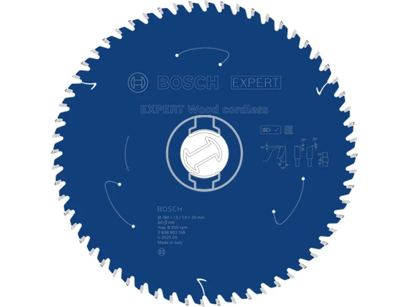 Kép: Expert for Wood korfureszlap akkumulatoros korfureszekhez.webp