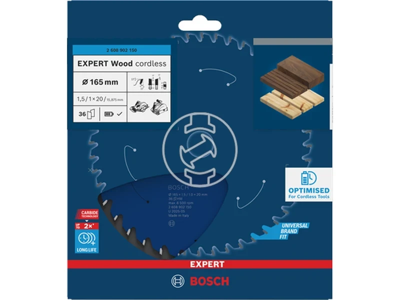 Kép: Expert for Wood korfureszlap akkumulatoros korfureszekhez.webp