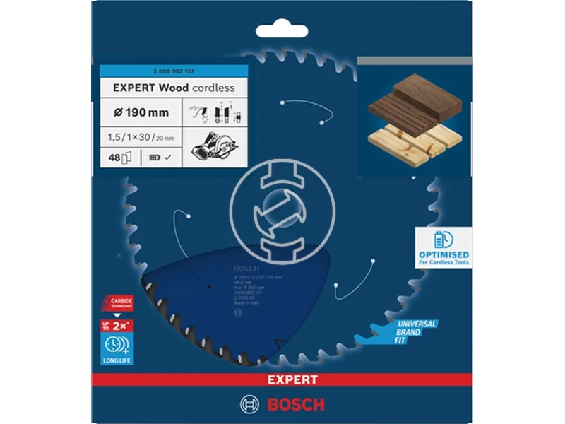 Kép: Expert for Wood korfureszlap akkumulatoros korfureszekhez.webp