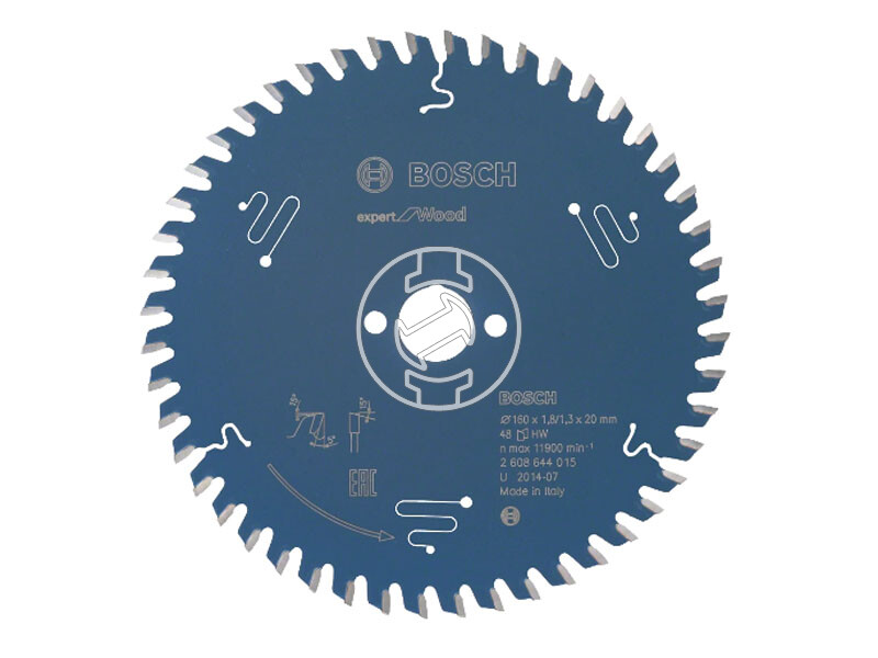 Expert for Wood körfűrészlap, 180 x 2,6 / 1,6 x 30 mm, Z=24, ATB