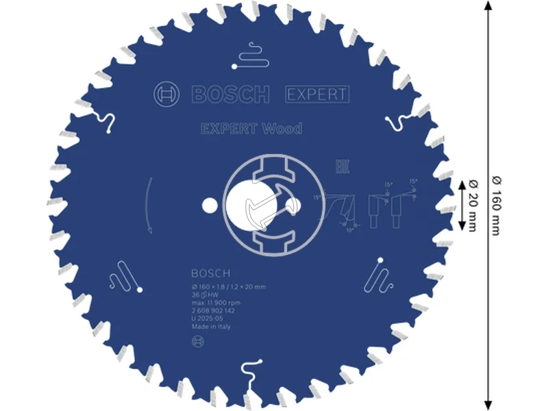 Kép: Expert for Wood korfureszlap.webp