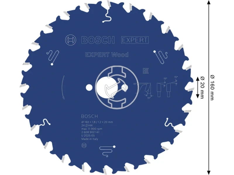Kép: Expert for Wood korfureszlap.webp