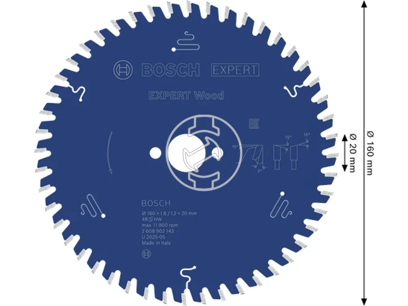 Kép: Expert for Wood korfureszlap.webp