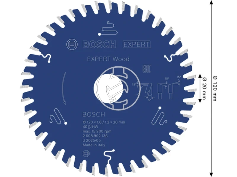 Kép: Expert for Wood korfureszlap.webp