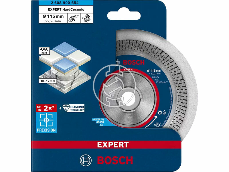 EXPERT HardCeramic gyémánt vágótárcsa, 115 x 1,4 mm, 22,23 mm