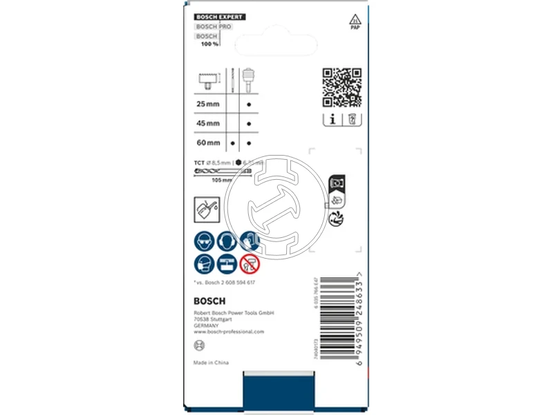 Kép: EXPERT HEX 8.7 PowerChangePlus TCT Tough Material 105 mm.webp