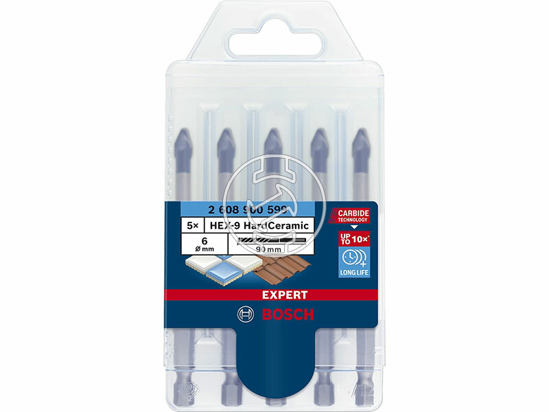 EXPERT HEX-9 HARD CERAMIC 5db-os fúrószár készlet 6 mm, 6 mm