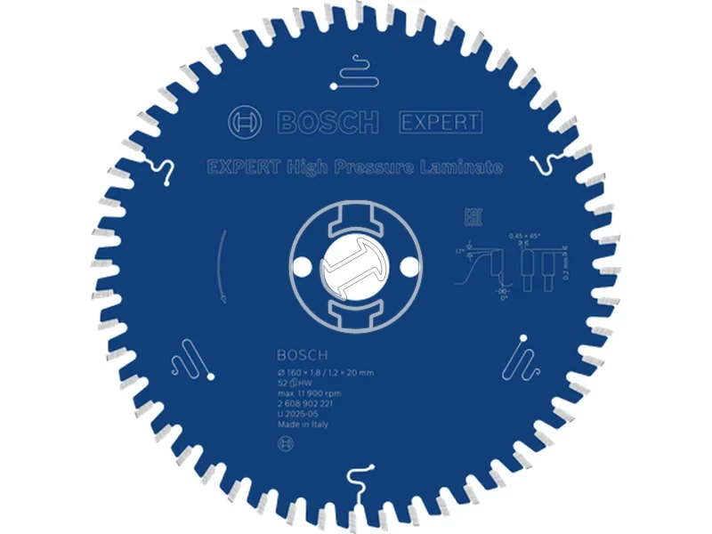 Kép: EXPERT High Pressure Laminate Korfureszlap 160x20x1.81.2x52T.webp