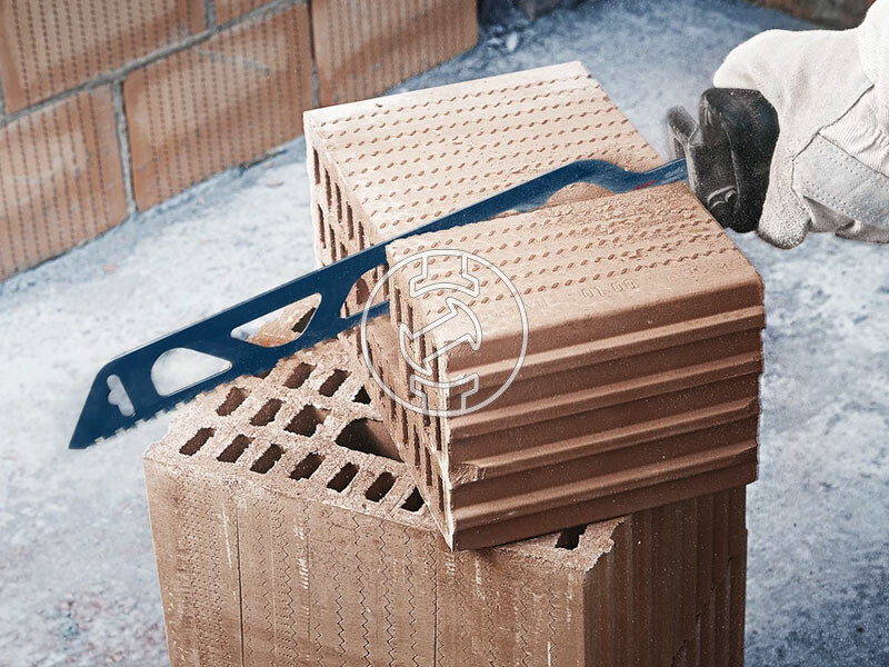 EXPERT S 2243 HM Hollow Brick szablyafűrészlap keményfém fogazású szablyafűrészlap, 1 db, Anyagvast