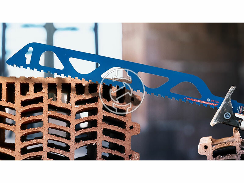 EXPERT S 1543 HM Hollow Brick szablyafűrészlap keményfém fogazású szablyafűrészlap, 10 db, Anyagvas