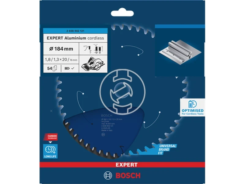 Kép: Expert Korfureszlap aluminiumhoz 184x20x1.81.3x54T.webp