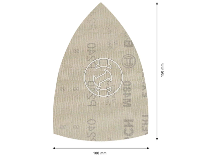 EXPERT M480 csiszolóháló, 50 db