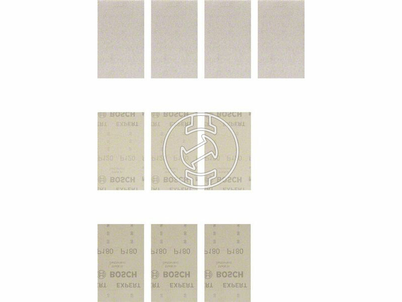 EXPERT M480 csiszolóháló vegyes készlet rezgőcsiszolókhoz, 80 x 133 mm, 4xP80 / 3xP120 / 3xP180