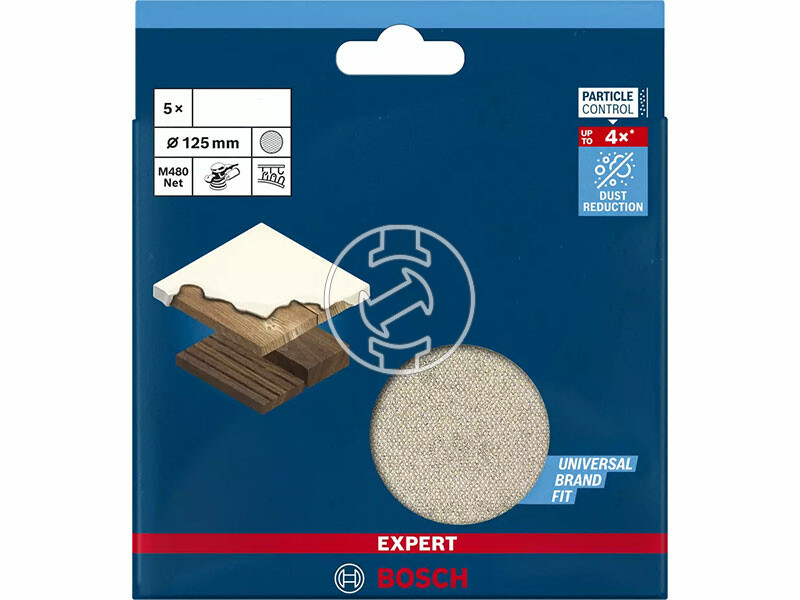 EXPERT M480 csiszolóháló excentercsiszolókhoz, 125 mm, P240