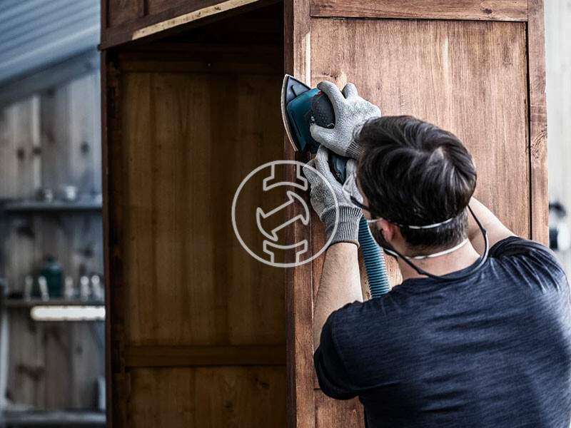 EXPERT M480 csiszolóháló rezgőcsiszolókhoz, 10 db, 93 x 186 mm, P120