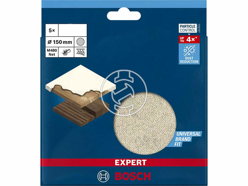 EXPERT M480 csiszolóháló excentercsiszolókhoz, 150 mm, P400