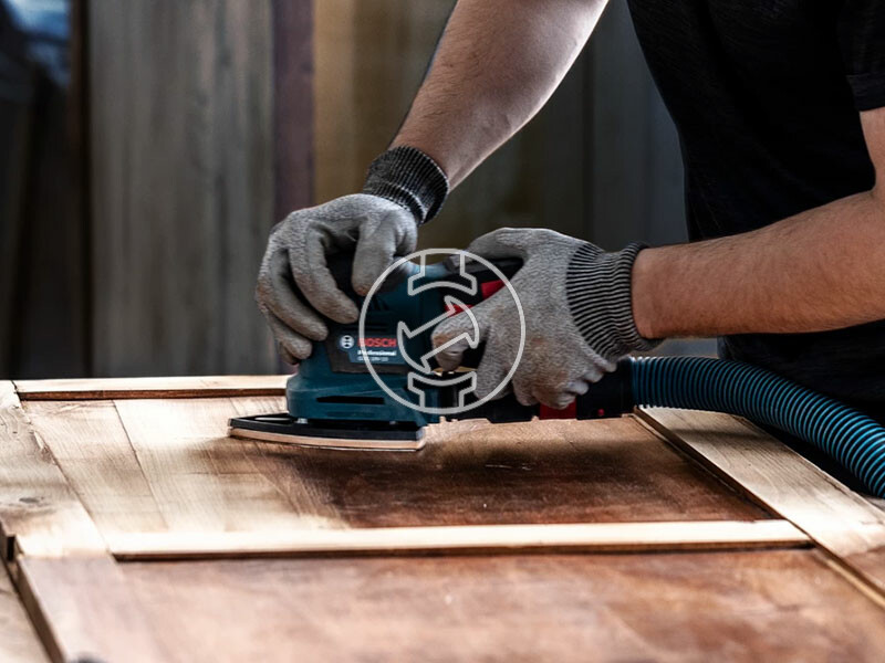 EXPERT M480 csiszolóháló rezgőcsiszolókhoz, 10 db, 93 x 186 mm, P150