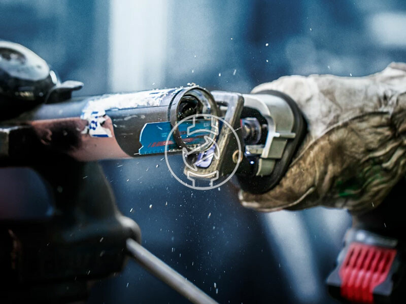 EXPERT S 1155 HHM Medium-Thick Tough Metal keményfém fogazású szablyafűrészlap, 3 db, Anyagvastagsá