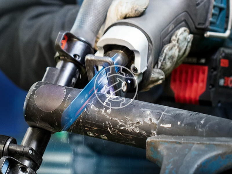 EXPERT S 1155 HHM Medium-Thick Tough Metal keményfém fogazású szablyafűrészlap, 3 db, Anyagvastagsá