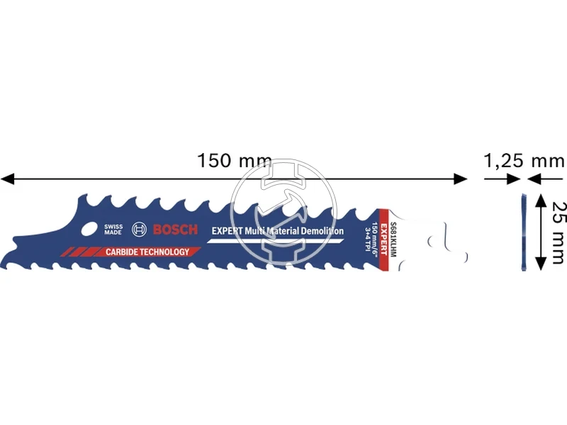 Kép: EXPERT Multi Material Demolition S681KLHM fureszlap 1-db.webp
