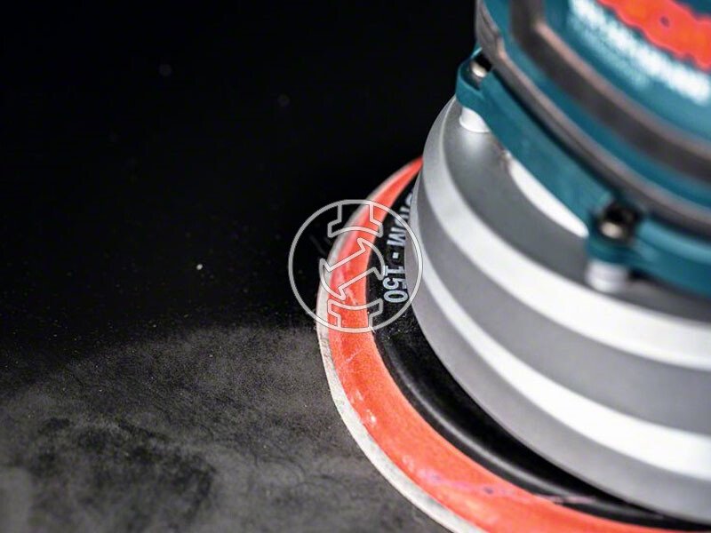 EXPERT Többszörös lyukasztású csiszolótalp Bosch excentercsiszolókhoz, 150 mm, durva