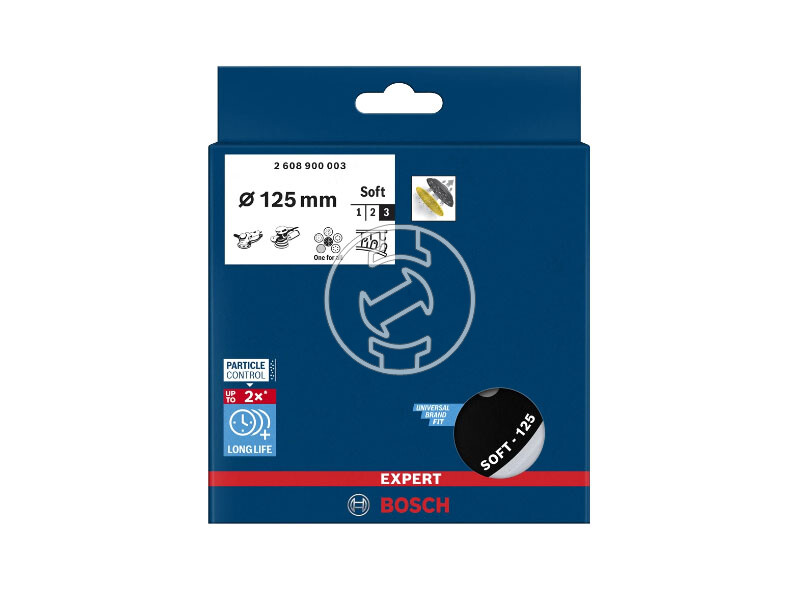 EXPERT Többszörös lyukasztású csiszolótalp excentercsiszolókhoz (Festool, Makita, DeWalt, 3M, Mirka