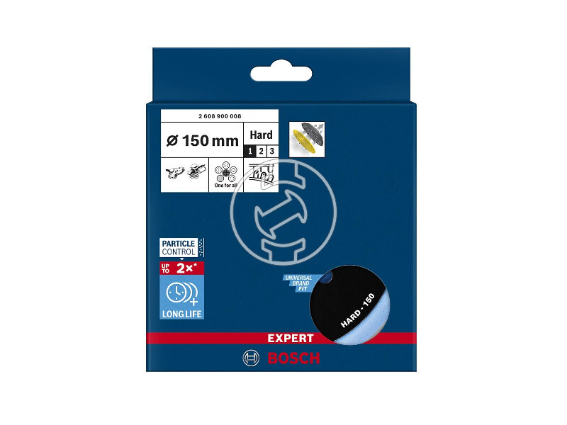 EXPERT Többszörös lyukasztású csiszolótalp excentercsiszolókhoz (Festool, Makita, DeWalt, 3M, Mirka