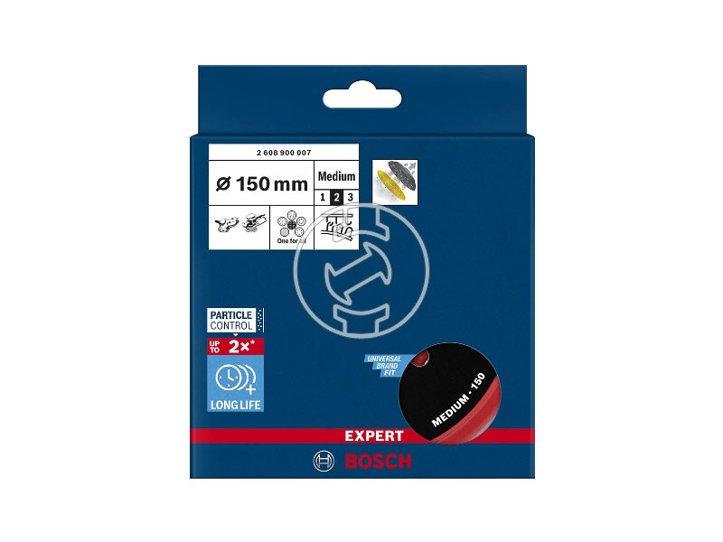 EXPERT Többszörös lyukasztású csiszolótalp excentercsiszolókhoz (Festool, Makita, DeWalt, 3M, Mirka