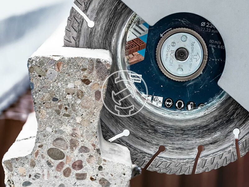 EXPERT Universal gyémánt vágótárcsa, 230 x 2,4 mm, 22,23 mm