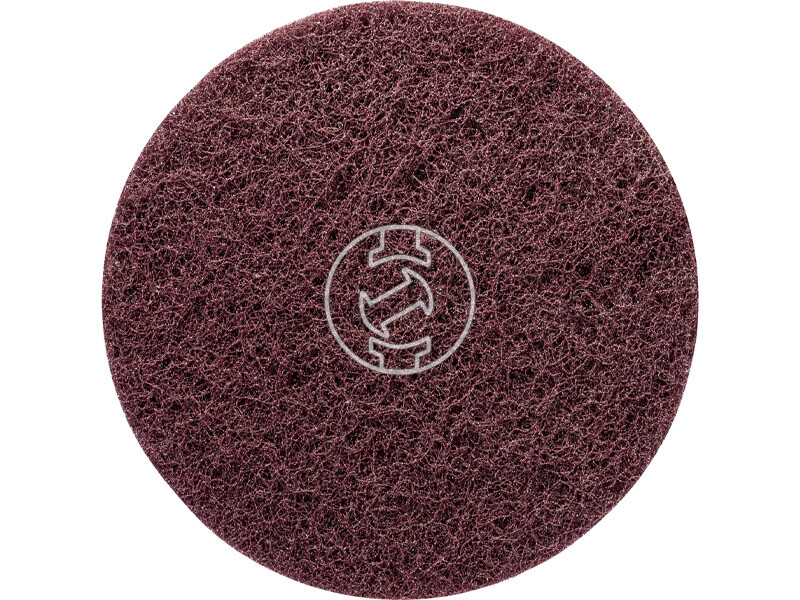EXPERT Tépőzáras csiszolófilc korong fémhez, rozsdamentes acélhoz és fához, 150 mm, közepes, Alox