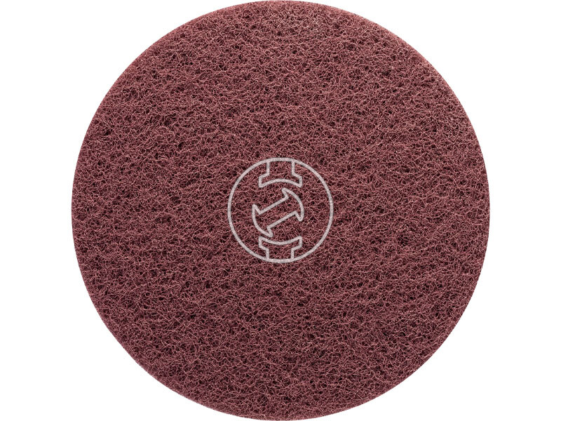 EXPERT Tépőzáras csiszolófilc korong fémhez, rozsdamentes acélhoz és fához, 150 mm, puha, Alox