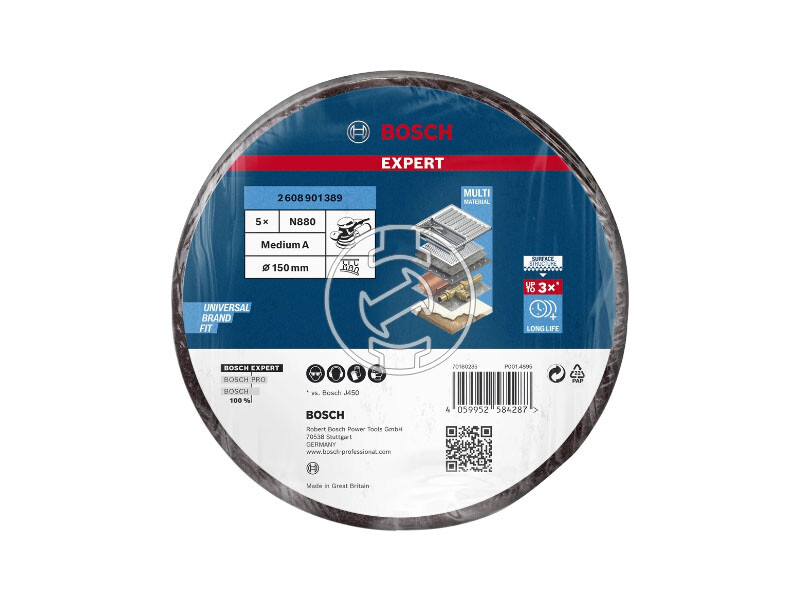 EXPERT N880 Polárkorong, 5 db, 150 mm, közepes