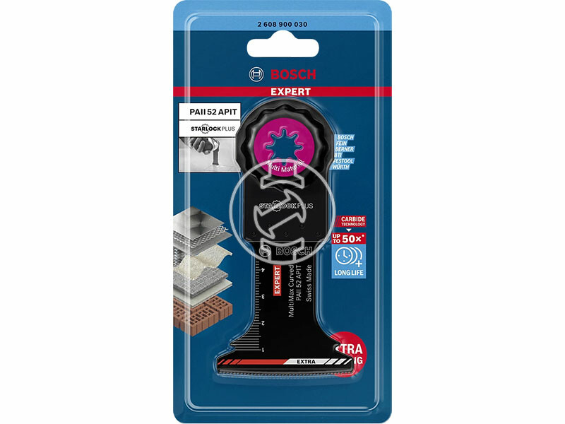 EXPERT PAII 52 APT Carbide, Curved-tec (MultiMax), 52 x 50 mm