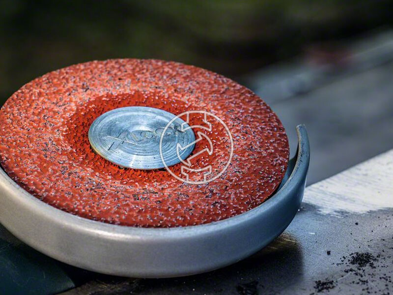 EXPERT R781 Prisma kerámiaszemncsés fíbertárcsa fémhez, 5db, X-LOCK 115mm, G36+, 5db