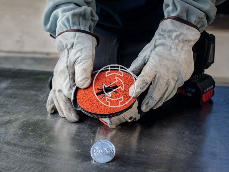 EXPERT R781 Prisma kerámiaszemncsés fíbertárcsa fémhez, 5db, X-LOCK 115mm, G36+, 5db