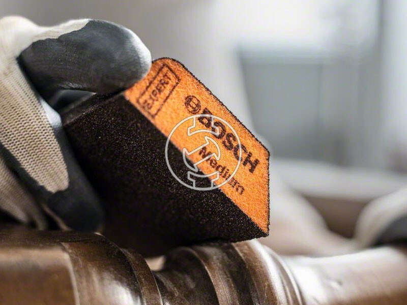 EXPERT Best for Profile kombi csiszolószivacs, 68 x 97 x 27 mm, finom