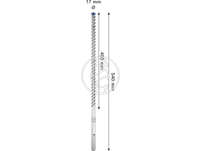 Kép: EXPERT SDS Max-8X furoszar 17x400x540mm.webp