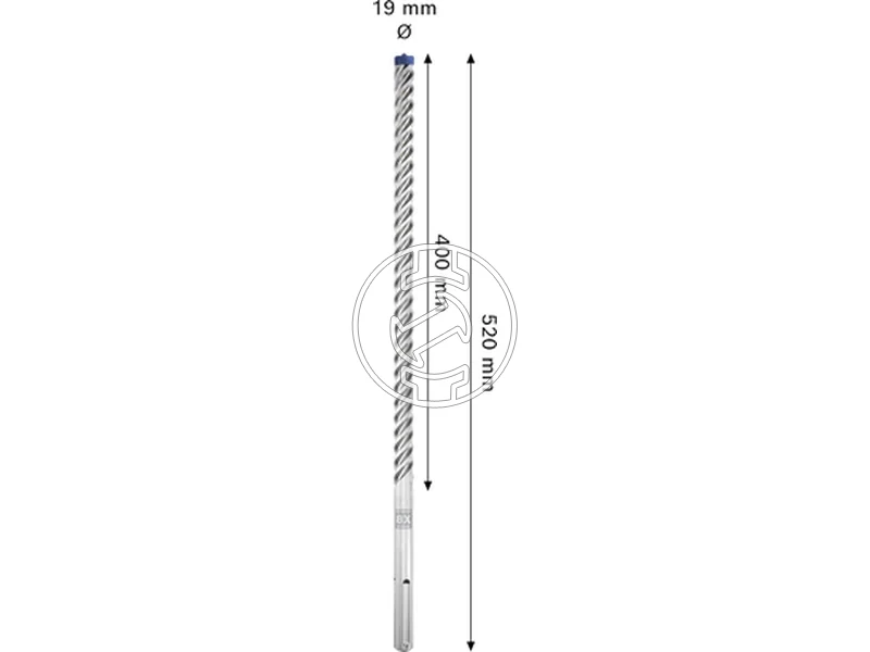 Kép: EXPERT SDS Max-8X furoszar 19x400x520mm.webp