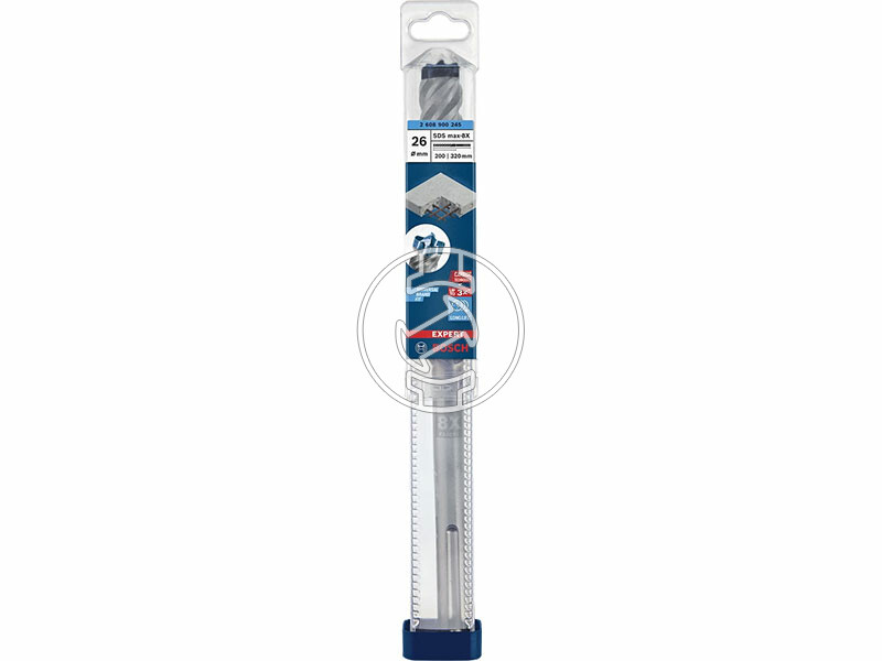 EXPERT SDS Max-8X kalapácsfúró, 26 x 200 x 320 mm